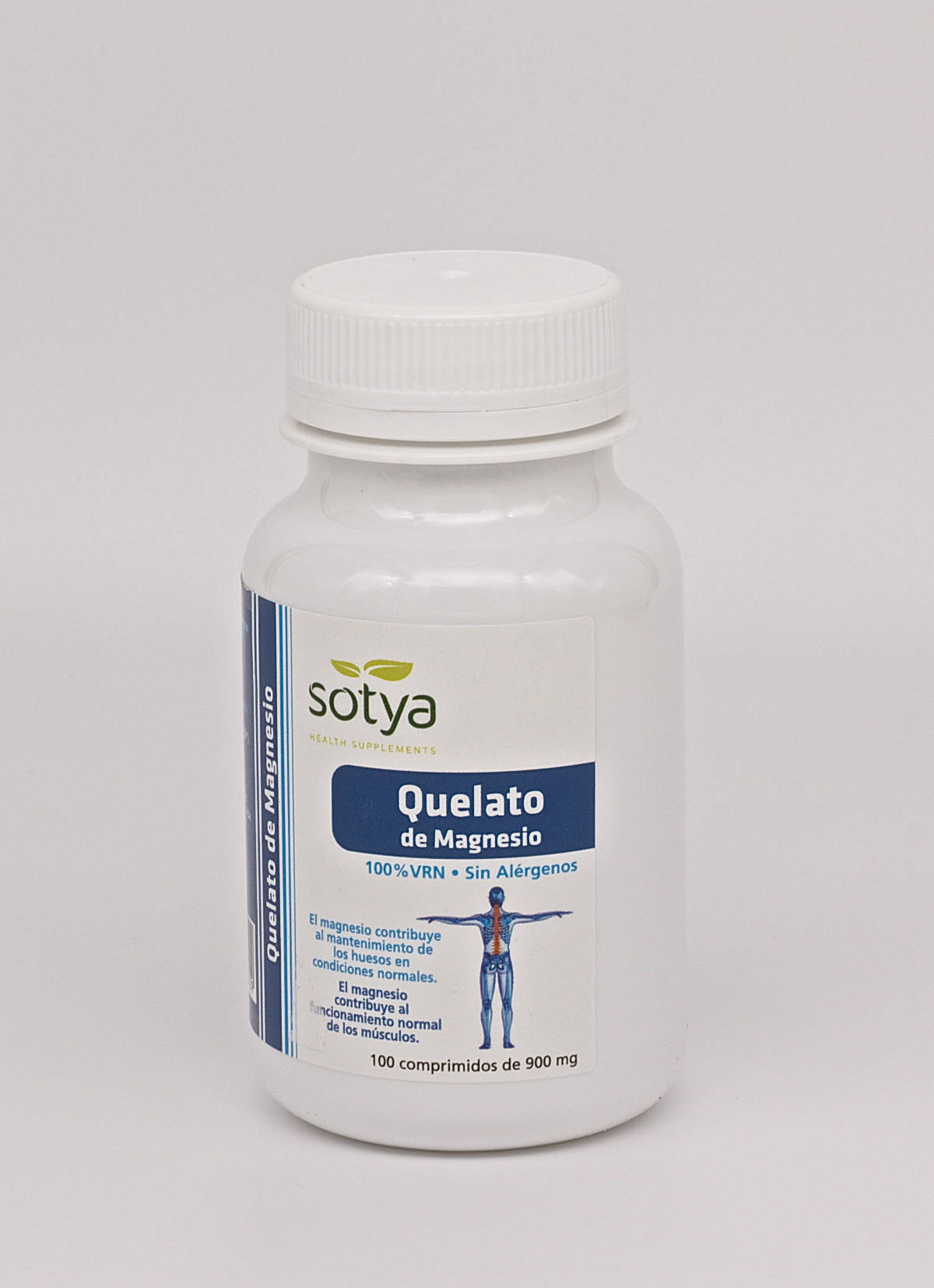 QUELATO DE MAGNESIO 100 COMP 900 MG SOTYA