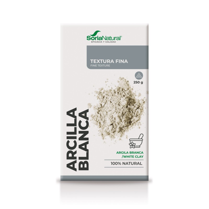 ARCILLA BLANCA USO INTERNO Y EXTERNO 250 GR SORIA NATURAL