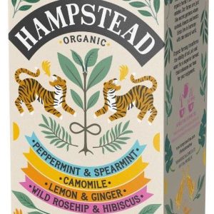 PACK SELECCIÓN DE INFUSIONES HERBALES 20 FILTROS HAMPSTEAD