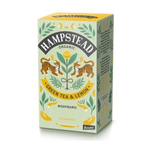 INFUSIÓN TÉ VERDE Y LIMÓN 20 FILTROS HAMPSTEAD
