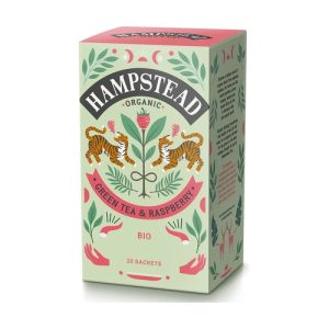 INFUSIÓN TÉ VERDE Y FRAMBUESA 20 FILTROS HAMPSTEAD