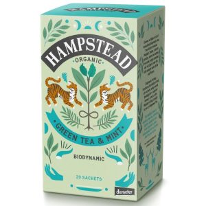 INFUSIÓN TÉ VERDE Y MENTA 20 FIL HAMPSTEAD