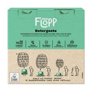 DETERGENTE ROPA BIO ECO PACK 70 CÁPSULAS FLOPP