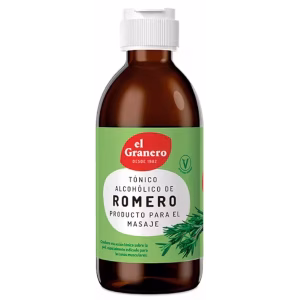 TÓNICO ALCOHÓLICO DE ROMERO 250ML EL GRANERO