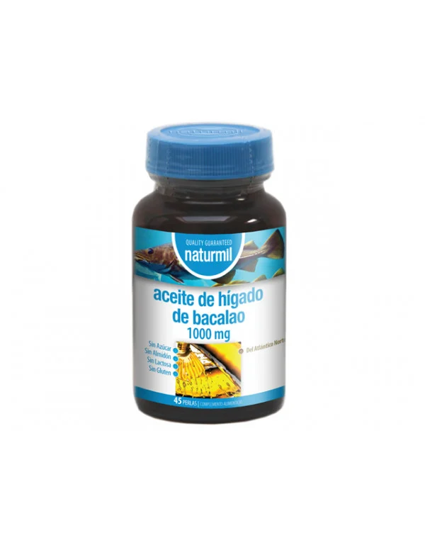 ACEITE DE HÍGADO DE BACALAO 45 PERLAS NATURMIL