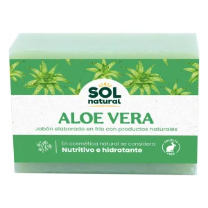JABÓN NATURAL ALOE VERA 100G SOL NATURAL