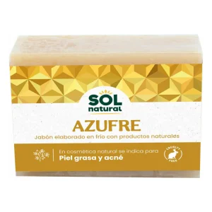 JABÓN NATURAL AZUFRE 100G SOL NATURAL