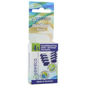 RECAMBIO CABEZAL CEPILLO MEDIUM 4 UD YAWECO