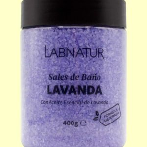 SALES DE BAÑO LAVANDA 400G LABNATUR