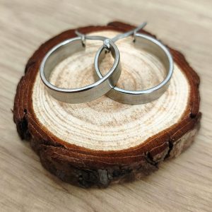 AROS LISOS PEQUEÑOS PLATEADOS