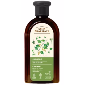 CHAMPÚ ANTICASPA ABEDUL Y ACEITE DE RICINO 350ML GREEN PHARMACY
