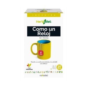 INFUSIÓN COMO UN RELOJ 20 FILTROS NOVADIET