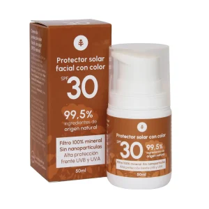 PROTECTOR SOLAR FACIAL CON COLOR 50ML PLANETA HUERTO