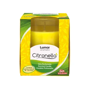 VELA PERFUMADA CITRONELLA 120G LUMAR