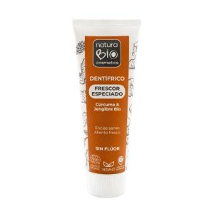 DENTÍFRICO CÚRCUMA JENGIBRE 75ML NATURA BIO