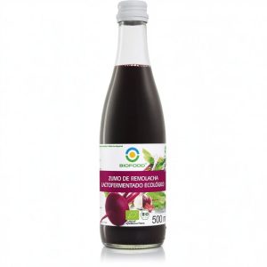 ZUMO DE REMOLACHA LACTOFERMENTADO ECOLÓGICO 500ML BIOFOOD