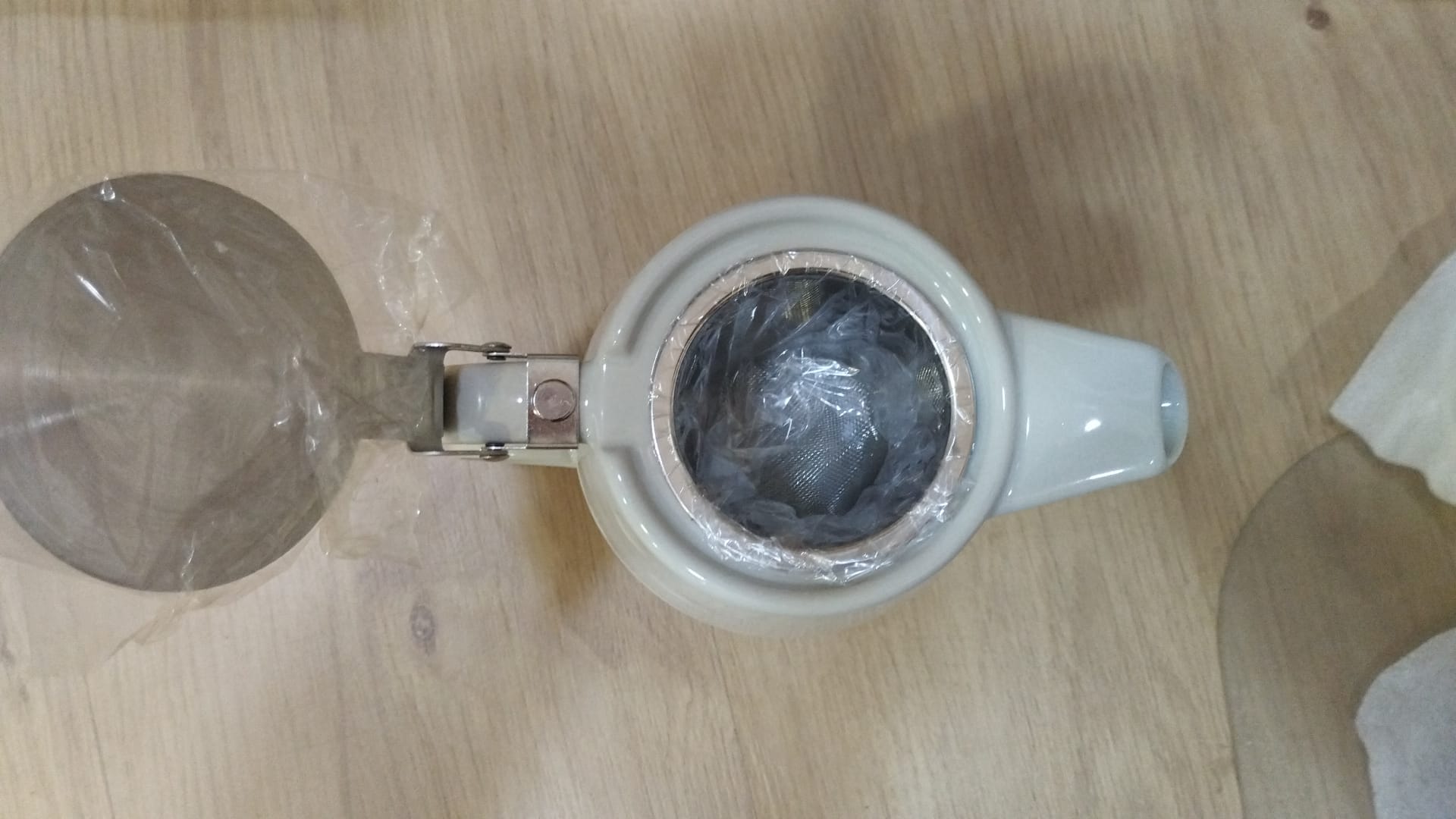 TETERA GRIS CON FILTRO Y TAZA 0,45L - Imagen 4