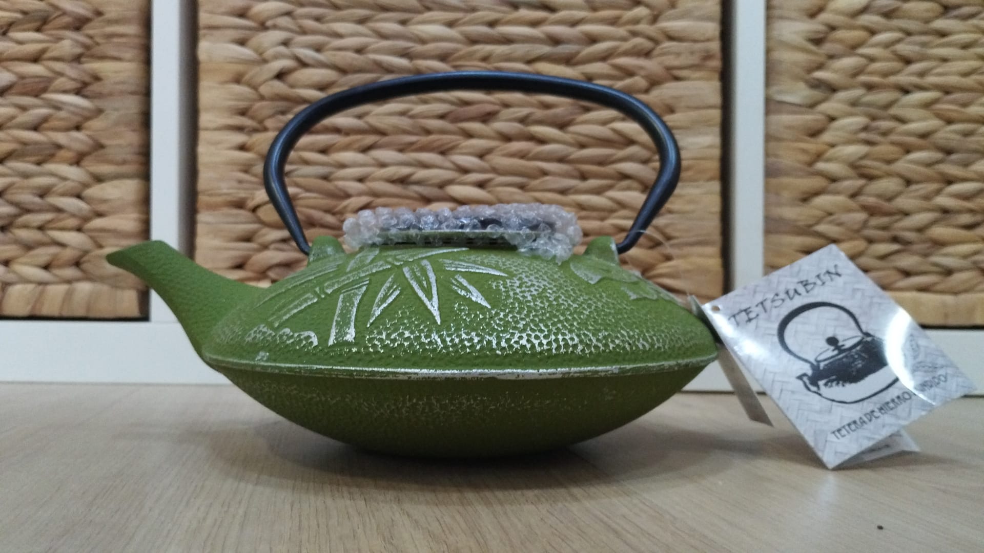 TETERA HIERRO COLADO VERDE MATCHA 1,1L